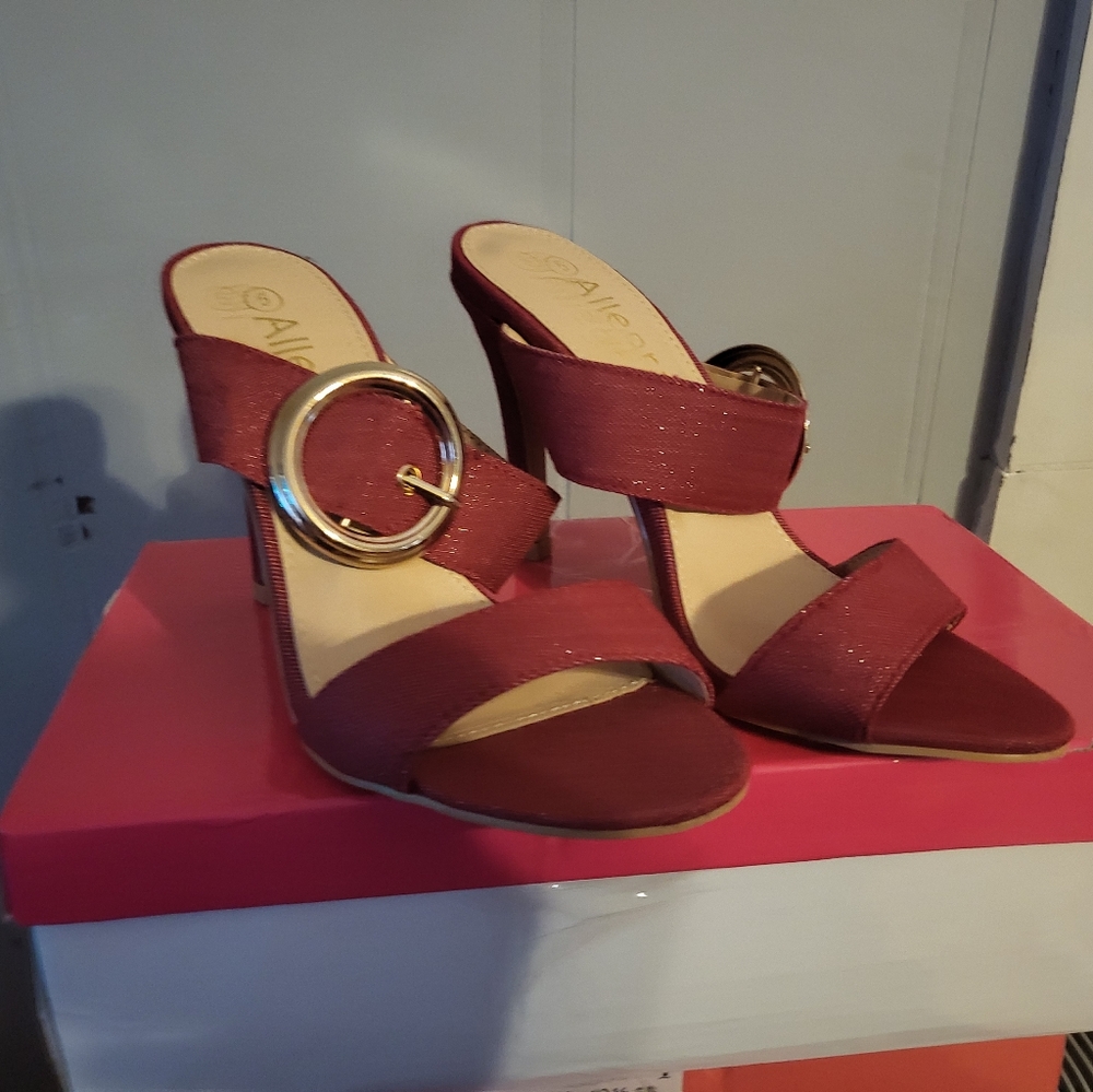 Red heel shoes